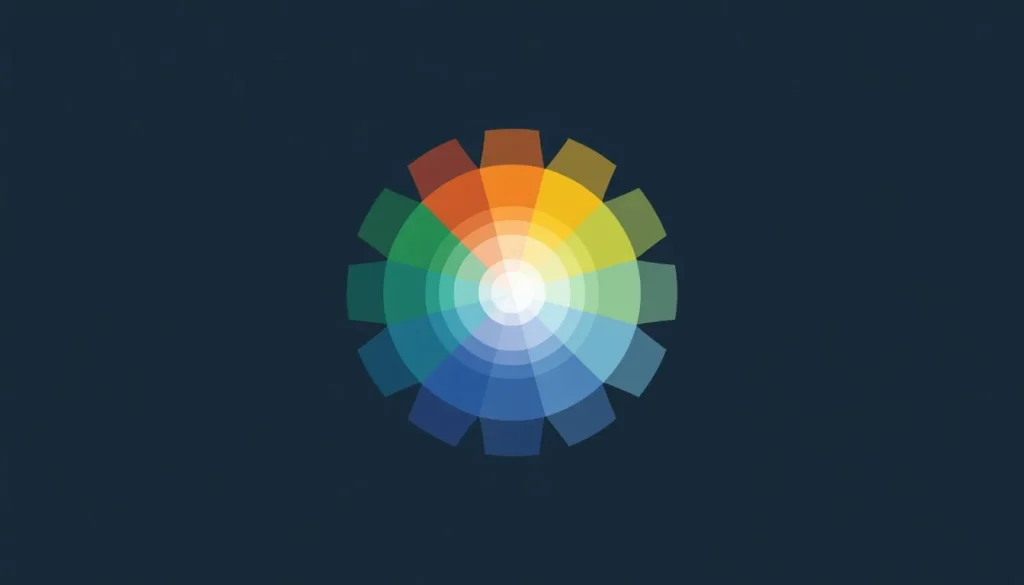 Color Theory Wheel: Complete 2026 Guide 3 12-hue RGB color wheel showing color nodes