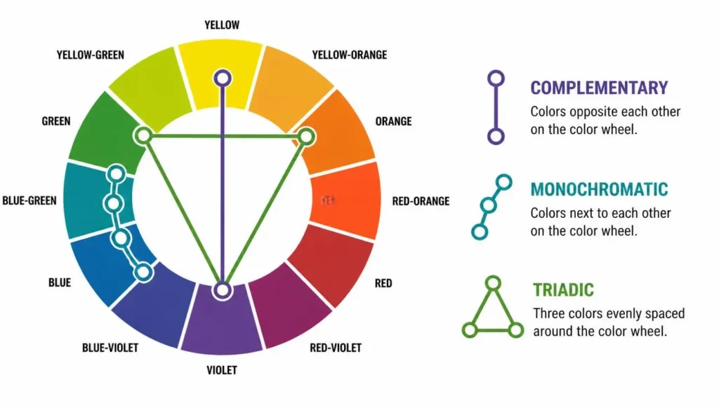 60-30-10 color rule diagram