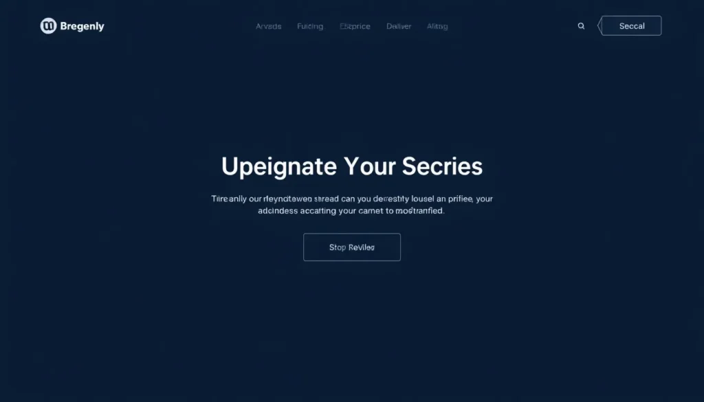 Website hero section demonstrating visual hierarchy through shade contrast in a monochromatic color scheme