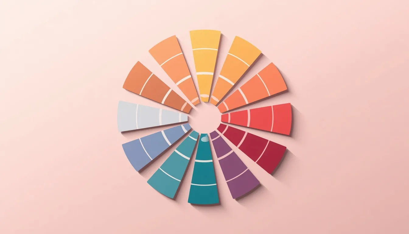 Color Match: Find the Perfect Color for Any Hex Code 2 Color wheel diagram illustrating how complementary and analogous colors create a color match