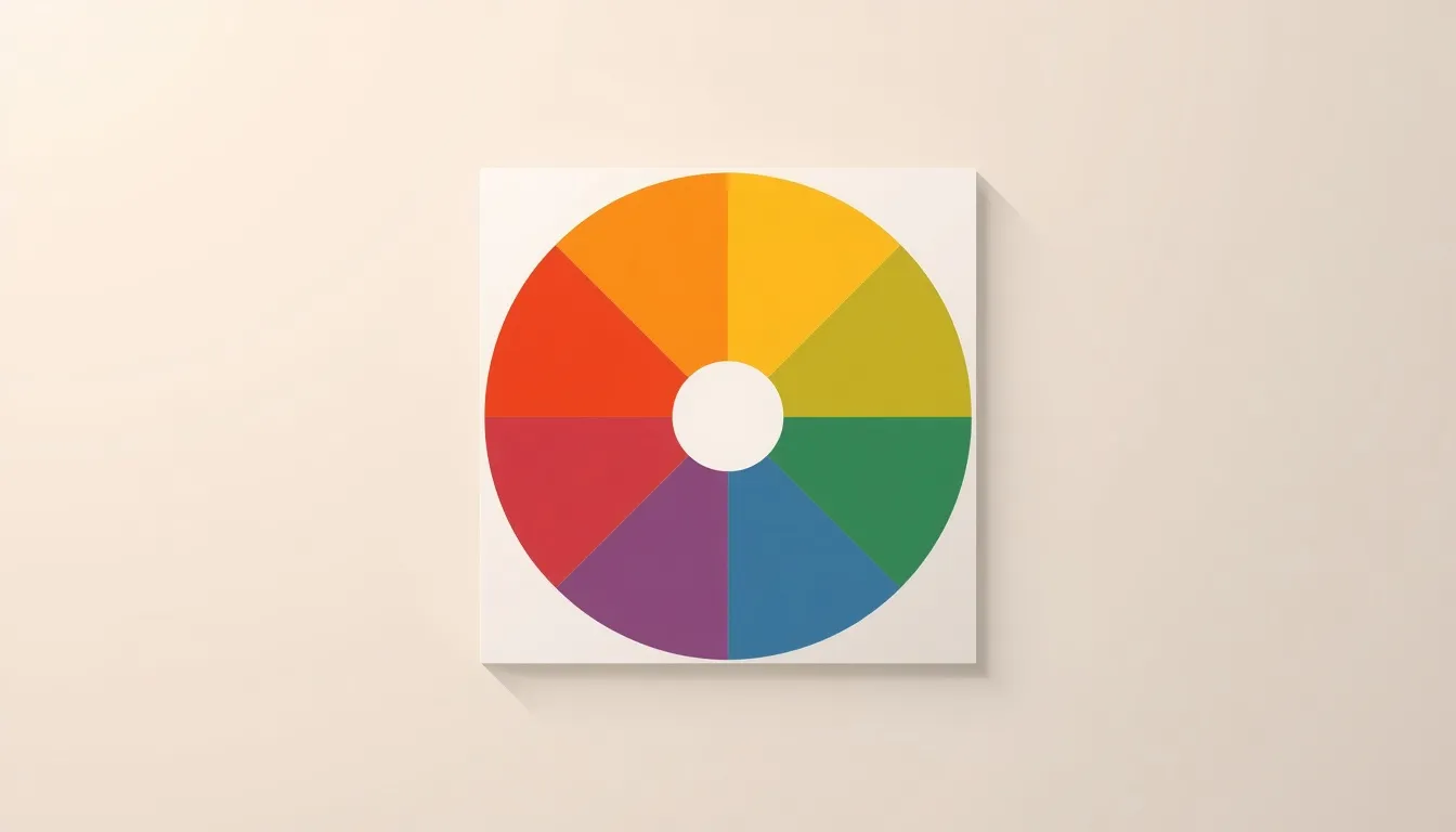 Tetradic Color Scheme: A Complete Guide for Designers 2 Tetradic color scheme diagram showing four colors spaced evenly on a color wheel